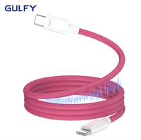 60W Nylon Tressé USB-C à USB-C Câble Magnétique Charge Rapide 6A 3A Câbles de Données pour Téléphone 17 16 15 Compatible IOS Tablettes