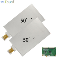 Film de feuille tactile multi-tactile de 50 pouces Feuille tactile interactive capacitive
