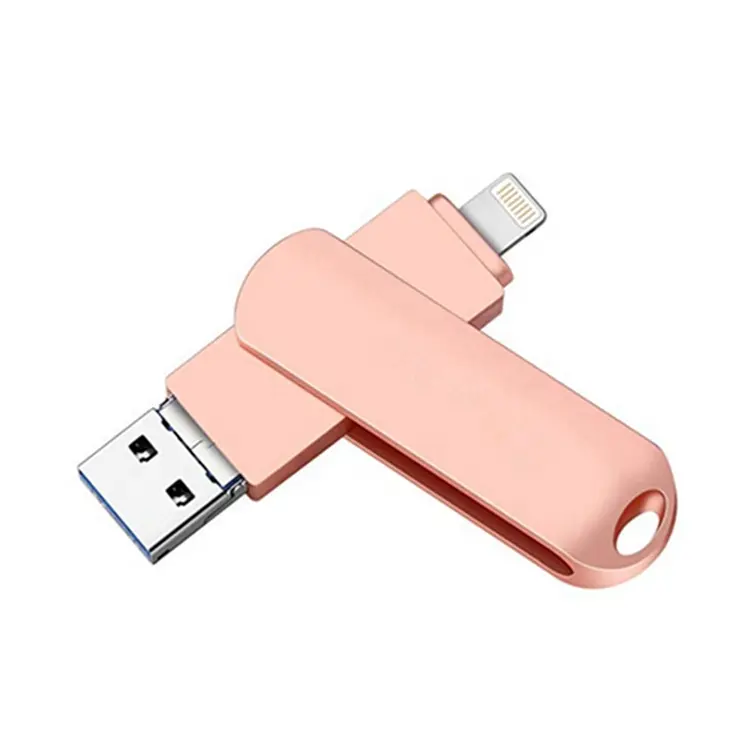 electronic gadgets High speed 3-in-1 flash Memory USB Sticks OTG USB flash drive for iPhone, iPad, Mac, Android, PC