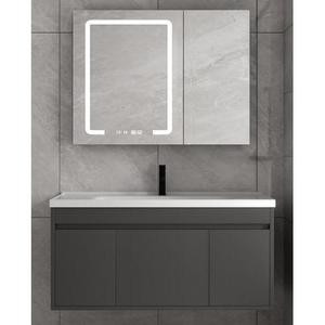 Mueble de Baño CR Gris de 1120 cm con Espejo Inteligente Integrado y Lavabo de Cerámica - Product Image 3