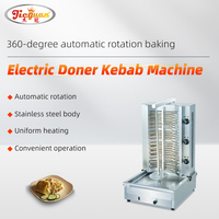 Machine à kebab électrique de comptoir Machine à Shawarma commerciale gril de barbecue moteur rotatif machine à kebab doner