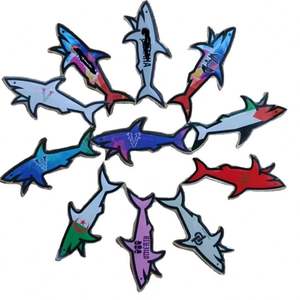 NOUVEAU Blnieece Paul Et Shark Autocollants en PVC Imperméables Personnalisés pour Téléphones Mobiles – Vente en Gros Usine - Product Image 1