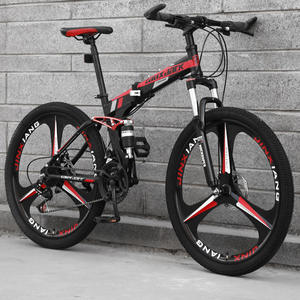 Bicicleta de Montaña al por Mayor de 20'/26' Pulgadas con Neumático Grueso de Cuatro Pulgadas, Bicicleta para Nieve con Freno de Disco, Pedal Ordinario, 24 Velocidades, Horquilla de Acero - Product Image 1