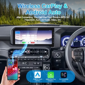 For Toyota Prado 2024-2025 RHD LHD Navihua 12.3" Android Car Radio GPS Navigation Carplay Multimedia Entertainment DVD <b>Player</b> - Product Image 4