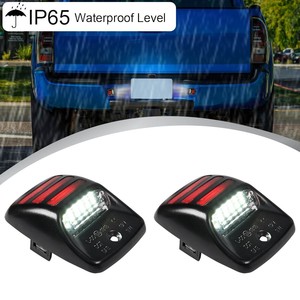 LUMA – Kit de 2 feux de plaque d'immatriculation LED de haute qualité pour remplacement direct des feux de plaque d'immatriculation des modèles 2005-2015 - Product Image 2