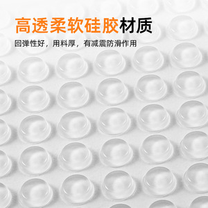 Protection transparente en silicone pour pieds de meubles, autocollante, anti-choc, antidérapante, design moderne et simple - Product Image 1