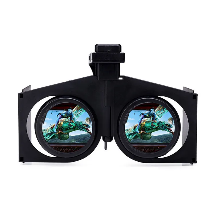 New folding VR glasses 3D virtual mini convenient BOX headset mobile VR panoramic movie