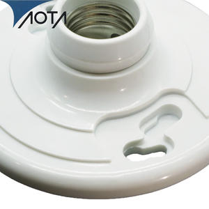 Portalámparas <span class=keywords><strong>AOTA</strong></span> de Alta Calidad E26, Niquelado, Goma, 660W, 250V, con 1 Año de Garantía, Diseño Conveniente y Seguro, Base para Bombilla - Product Image 3