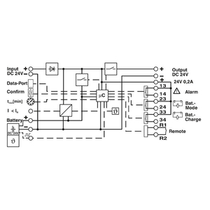 QUINT-UPS/24DC/24DC/40 (2320241) Módulo UPS Industrial de 24V, Salida de 40A/960W, Tecnología, Riel DIN, IP20, -25...+70°C - Product Image 3