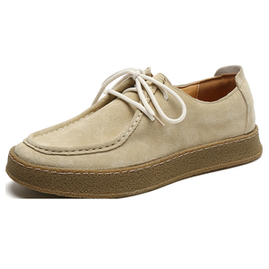 Mocassins en cuir véritable pour hommes, chaussures décontractées et habillées, style Oxford, résistantes à l'usure et respirantes - Product Image 1