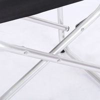 Chaises de plage compactes légères personnalisées Offre Spéciale pêche Camping parc loisirs Portable maquillage pliant chaises hautes à cadre en métal