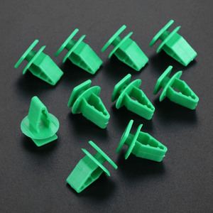 Green Plastic <b>Car</b> Body Trim <b>Clips</b> For Honda Accord Civic Fit Odyssey 8mm Fasteners - Product Image 4