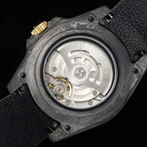 Reloj Deportivo Personalizado de Fibra de Carbono Premium Negro y Dorado 2025, con Fecha Automática, Ligero (50g) - Product Image 6