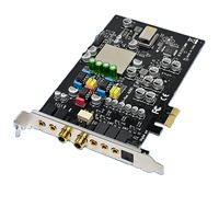 Carte son audio professionnelle PCIe X1 SE-SC8828C-8CH 7.1CH haute fidélité TCXO PRO