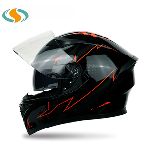 Nouveau <span class=keywords><strong>casque</strong></span> intégral de moto en ABS, best-seller, disponible en plusieurs couleurs et motifs, avec 1 an de garantie - Product Image 6