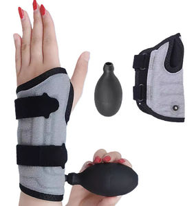 Attelle de soutien du poignet à compression d'air, stabilisateur de poignet gonflable léger pour la récupération sportive - Product Image 6