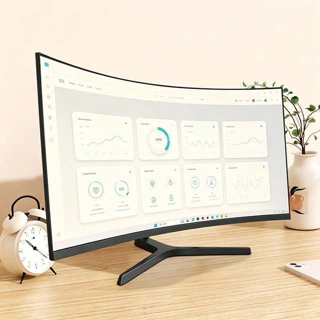 OEM ODM Low Cost Gaming Computer Hardware19/34/49 Inch 1K/2K/4K/5K Gaming Pc Monitors 1ms 144hz Curved Gaming Monitor