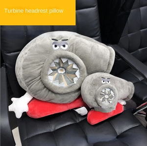 2024 Pillow Plush Toy charger JDM <b>Cushion</b> Gift Decor Headrest Backrest <b>Seat</b> Cover Hellaflush Neck Rest - Product Image 3