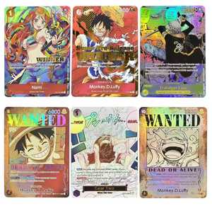 Cartes Proxy pour Événements de Personnages en Papier : Nami, Luffy, Ace, Shanks, Roger, Teach, Gear Two, Tashigi, Trafalgar Law – Jeu OPCG Portable - Product Image 5