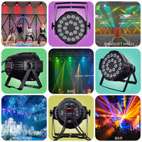 24pcs DJ LED Par Light 4-en-1/5-en-1/6-en-1 Éclairage de scène 250w Puissance avec IP65