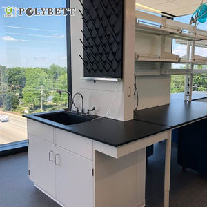 Superficie de Trabajo de Mesa de Laboratorio de Laminado HPL para Instalaciones de Atención Médica, para Laboratorio de Biología - Product Image 1