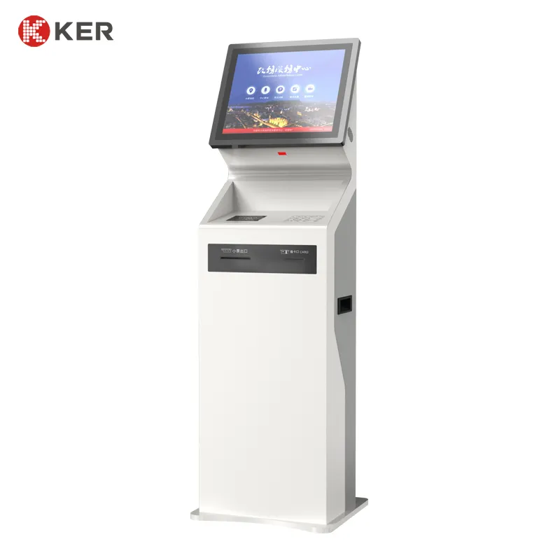 Otel Self servis Pos bilet terminali Self servis Kiosk toplamak