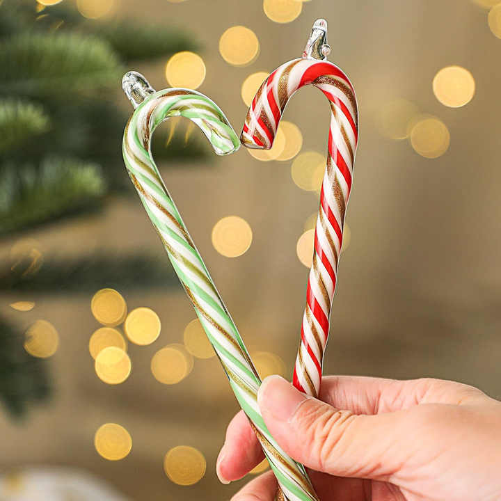 Home Party Decoration Handmade Murano Lampwork Christmas Hanging Glass