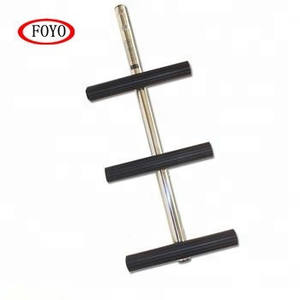 Échelle de bateau FOYO en acier inoxydable 304 à 3 marches - Accessoire télescopique marin pour yacht et <span class=keywords><strong>voilier</strong></span> - <span class=keywords><strong>Vente</strong></span> chaude - Product Image 1
