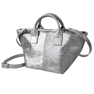 Bolso Tote Jacquard Plateado al por Mayor, Bolso de Mano de Moda para Mujer con Correa de Hombro Desmontable, Logotipo Personalizado, Fábrica OEM - Product Image 6