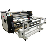 Presse à chaud rotative à sublimation grand format pour tissus, machine d'impression par transfert thermique multifonctionnelle pour pièces découpées