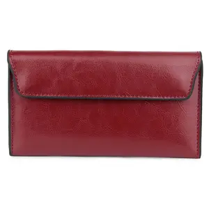 Fabrik Großhandel Leder große Kapazität ultra dünne Damen Clutch Tasche Mode einfache multifunktion ale Damen lange Brieftasche
