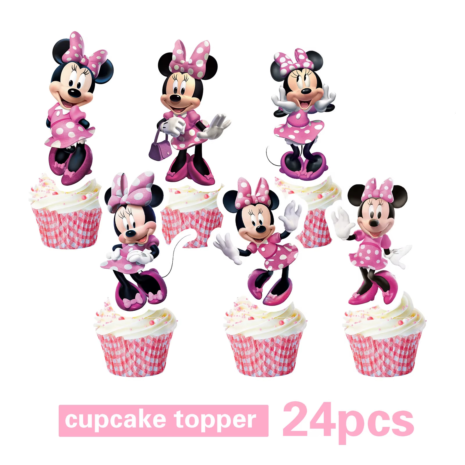 24 décorations pour cupcakes