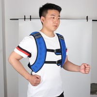 Gilet lesté en néoprène de 3 kg/5 kg/8 kg/10 kg avec billes en acier et poche intégrée
