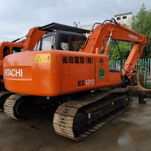 Excavadora HITACHI de 12 toneladas usada, original de Japón, excavadora Hitachi EX120-5 en buen estado - Product Image 5