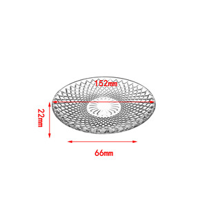 Großhandel Hochzeits- und Gastronomie-Servierplatten Klare Glasplatten für Hotels, Restaurants und Bankette - Product Image 3