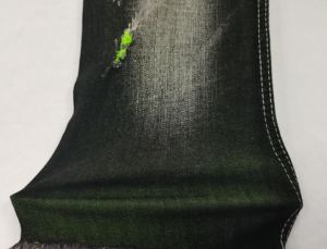 12オンスの伸縮性のある純綿ウォッシュデニム生地、荷物、服、パンツ、シャツ、DIY衣料、青色の生地 - Product Image 6
