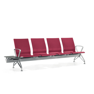 Luchthavenstoel Aluminium Bank Wachtende <span class=keywords><strong>3</strong></span>-zits Stoelen Modern Kantoor Metalen Luchthaven Wachtkamer Stoel Eigentijds Schoolmeubilair - Product Image 2