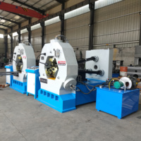 Máquina laminadora de roscas de tres ejes con control CNC automático de alta velocidad para tornillos, pernos y clavijas, con PLC, motor, caja de engranajes, 380V 15KW
