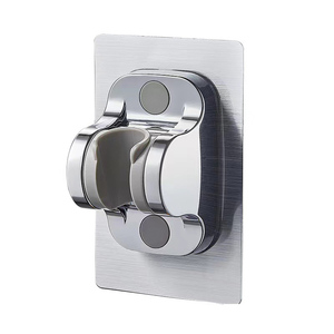 Supporto per <span class=keywords><strong>doccia</strong></span> portatile impermeabile adesivo forte per montaggio a parete supporto per soffione <span class=keywords><strong>doccia</strong></span> autoadesivo impermeabile per <span class=keywords><strong>doccia</strong></span> da bagno - Product Image 1