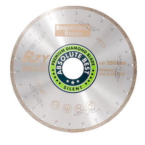 RZY 14 Zoll (350 mm) leise Diamant-Trennscheibe für Granit, Quarz und Kunststein - Product Image 2