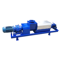 Animal poulet vache porc volaille bovins bouse déshydrateur extrudeuse solide liquide séparateur fumier séparateur déshydratation