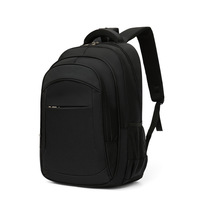 Mochila para Portátil de Negocios, Impermeable, de Poliéster, con Cierre, Simple, Transpirable, de 15.6 Pulgadas, con Correas de Amortiguación de Aire
