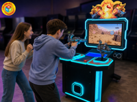 Fabricant de machines d'arcade de tir pour enfants, jeu de monstres 2 joueurs, OEM ODM, thème et couleur personnalisés