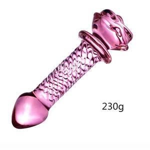 2025 Factory Outlets Neuer schein ung Adult Transparent Large Penis Glass Dildo - Product Image 5