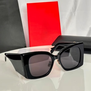 Luxury Sunglasses Cat Eye <b>Large</b> <b>Frame</b> Sunglasses Designer Sunglasses Fashion Men Women UV400 Sunglasses Outdoor Eyewear Women - Product Image 3