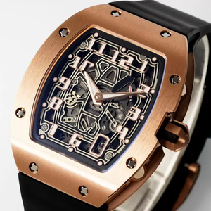Reloj de Lujo Estilo RM67-01 Ultrafino con Esfera Hueca, Caja de Metal, Correa de Goma, Deportivo, Automático, Edición Limitada, Diseño Personalizado - Product Image 2