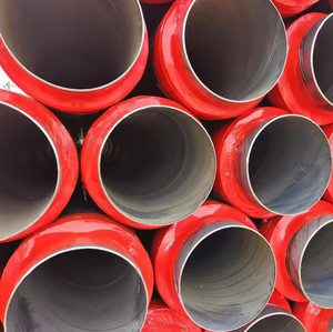 <span class=keywords><strong>Tuyau</strong></span> en acier pré-isolé industriel moderne avec <span class=keywords><strong>isolation</strong></span> en mousse de polyuréthane et enveloppe de HDPE pour le <span class=keywords><strong>chauffage</strong></span> urbain écologique - Product Image 1