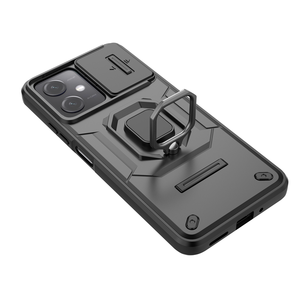 Cubierta de teléfono celular de lente protectora de PC de plástico duro a prueba de golpes con soporte para Xiaomi Redmi Note <span class=keywords><strong>12</strong></span> 5G - Product Image 4