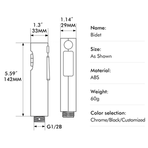 Распродажа, двухфункциональная насадка для мытья тела - Product Image 6