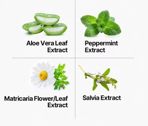 JMsolution BE naturea Aloe Soothing Mask แผ่นให้ความชุ่มชื่นแบบเกาหลีสำหรับใบหน้าที่บอบบางช่วยให้ผิวกระจ่างใสสูตรมังสวิรัติ - Product Image 5